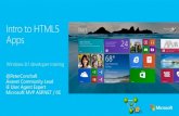 Intro a HTML5 Apps con Windows 8.1