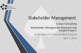 5 aces   stakeholder management presentation v6