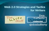 Web 2.0 Strategies and Tactics for Writers