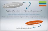 Lang~Loops: What's up?-News Announcement 1.0
