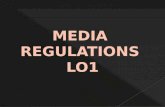 Learning Outcome 1: Media Regulations