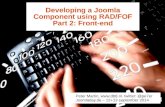 Developing a Joomla 3.x Component using RAD FOF- Part 2: Front-end + demo - Joomladay Germany 2014