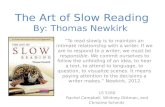 The art of slow reading presentation