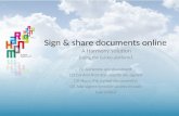 Create, sign and share documents online using Google DOCS