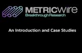 MetricWire For Consumer Insights Professionals