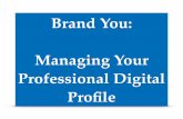 Managing Your Digital Profile: For Students and Professionals by  Mark Wiedorn