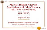 Market Basket Analysis Algorithm with Map/Reduce of Cloud Computing