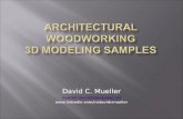 DCM Portfolio Architectural Woodworking 3D Modeling