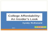 College Affordability: An Insider's Look - College Financial Planning Webinar Series (2/26/13)