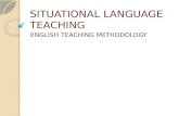 Situational language teaching
