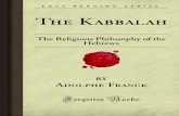 Kabbalah the religious philosophy of the hebrews by adolphie franck