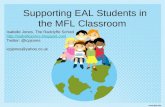 Supporting the eal students in the mfl classroom