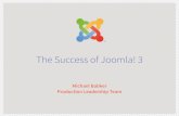 The Success of Joomla! 3