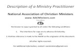 Ministry Practitioner National Association of Christian Ministers