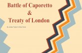 Treaty of London and Battle of Caporetto
