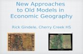Economic Geography Rick Gindele NCGE 2013