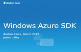 Windows Azure Sdk