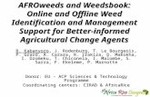Th5_AFROweeds and Weedsbook: Online and Offline Weed Identification and Management Support for Better-informed Agricultural Change Agents