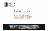 Lester Hotels Presentation