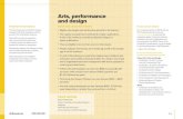Arts, Performance and Design