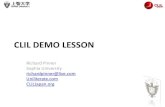 CLIL Demo Lesson