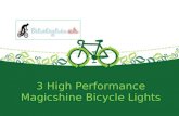 3 high performance magicshine bicycle lights