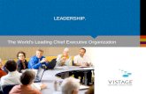 Vistage Overview - Helping CEOs succeed