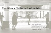 The Library Platform & Altmetrics