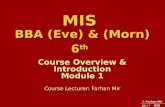 Mis Bba(Eve) & Bba (Morn) 6th Lec 123456