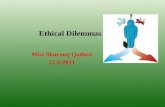 3459 Ethical Dilemmas