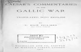 Caesar's Commentaries on the Gallic War. Translator: T.Rice.Holmes