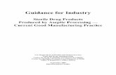 FDA Sterile Product Manufacturing Guidelines
