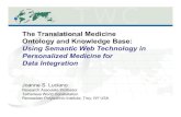 Joanne Luciano - The Translational Medicine Ontology and Knowledge Base