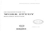 Intro to Work Study - ILO - George Kanawaty