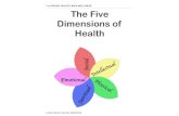 The five dimensions of health