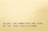 DrRic Injury inflammation and Food in the Yoga Practitioner (slide share edition)