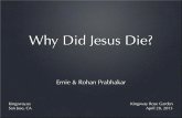 Why Did Jesus Die? To Kill Sin
