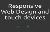 Responsive Web Design and touch devices