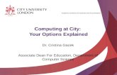 Department of Computing - City University London Undergraduate Open Day 2nd July 2014