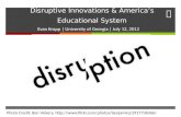 Disruptive Innovations in America's Educational System