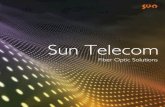 Company Brochure of Sun Telecom (FTTH/FTTx Total Solution Supplier)