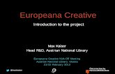 Europeana Creative Introduction