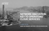 Network Innovation: Key to Operators' Cloud Services