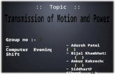 transmission of motion and power