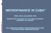 Microfinance in Cuba