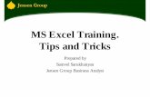 Ms excel training