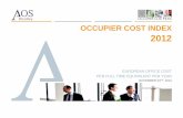 Occupancy Cost Index 2012 AOS Studley