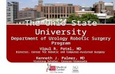The Ohio State University Department of Urology Robotic ...