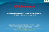 Presentation  quenching oil