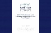 2007 Philadelphia Kosher Community Survey - Final Report
